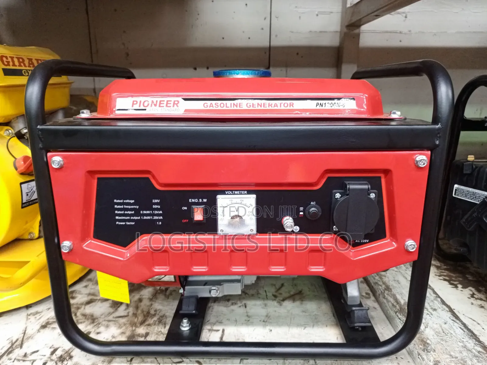 Pioneer Japan Pn1200n-6 1.2kva Gasoline Generator
