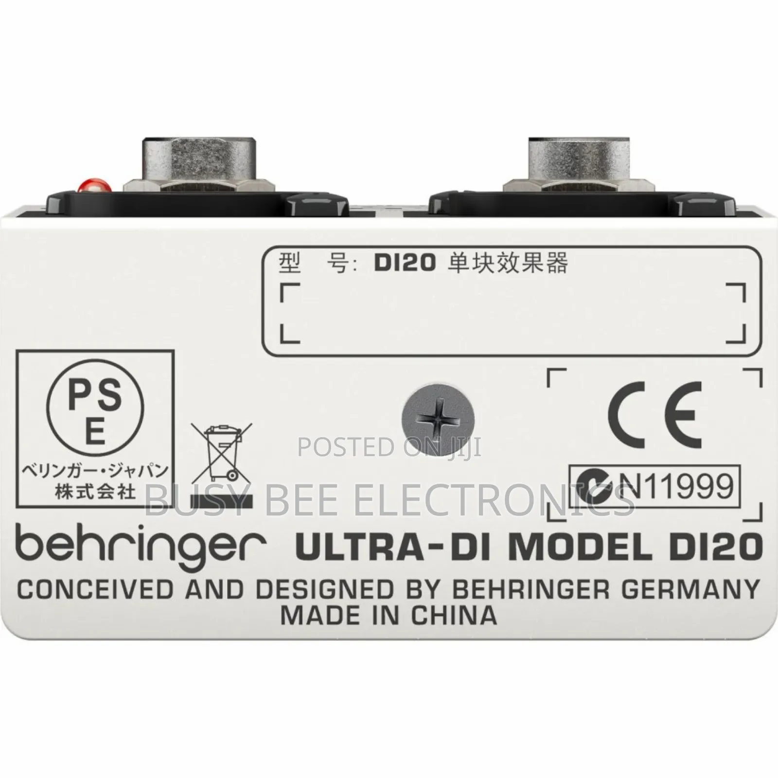 Behringer Ultra Di DI20 Active 2 Channel DI Box Splitter