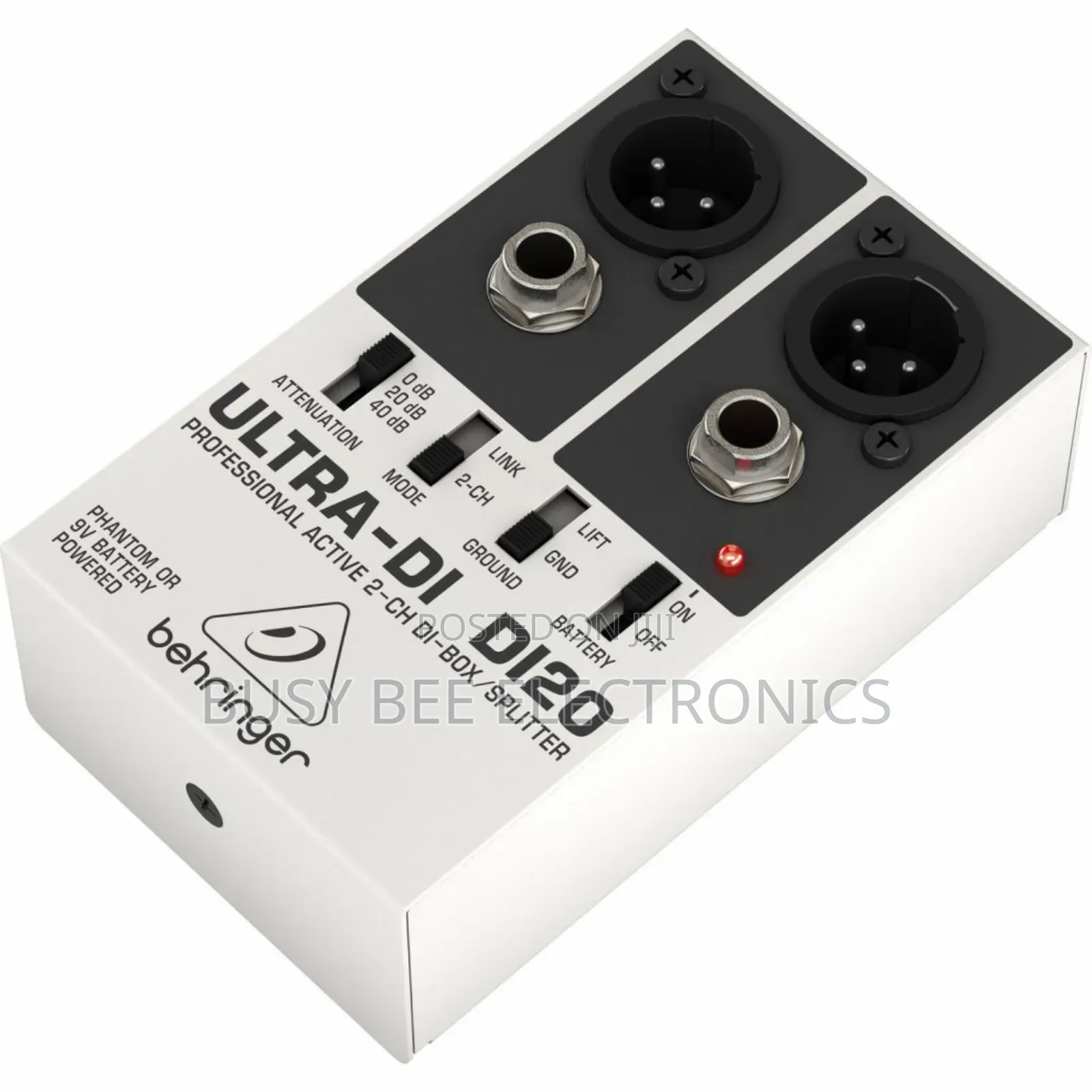 Behringer Ultra Di DI20 Active 2 Channel DI Box Splitter