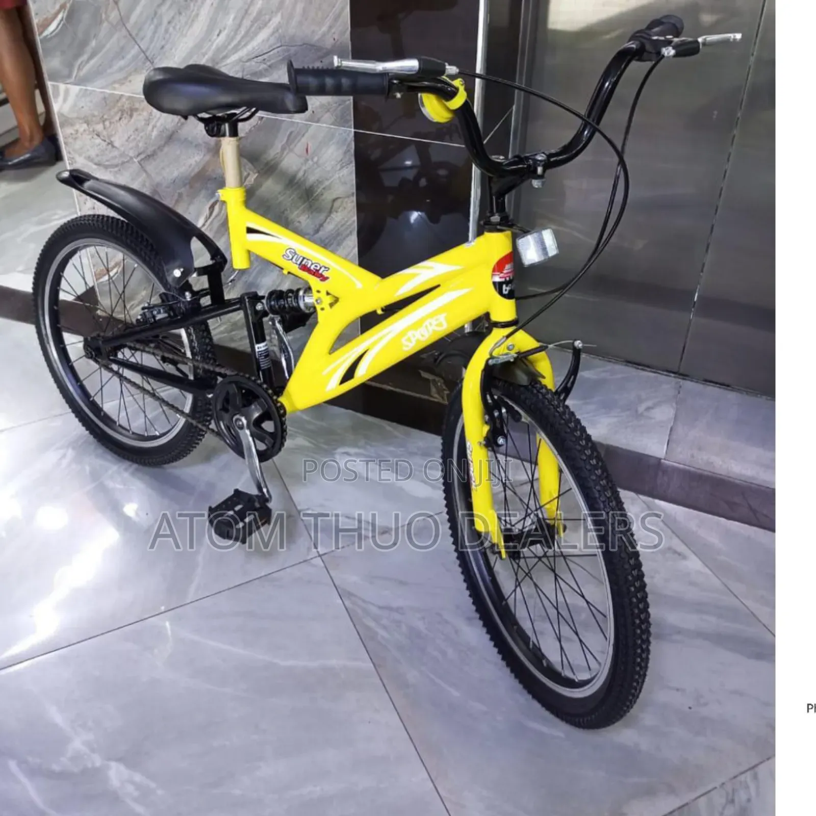 Bike Size 20 With Shock Absorber 7-10 Yrs