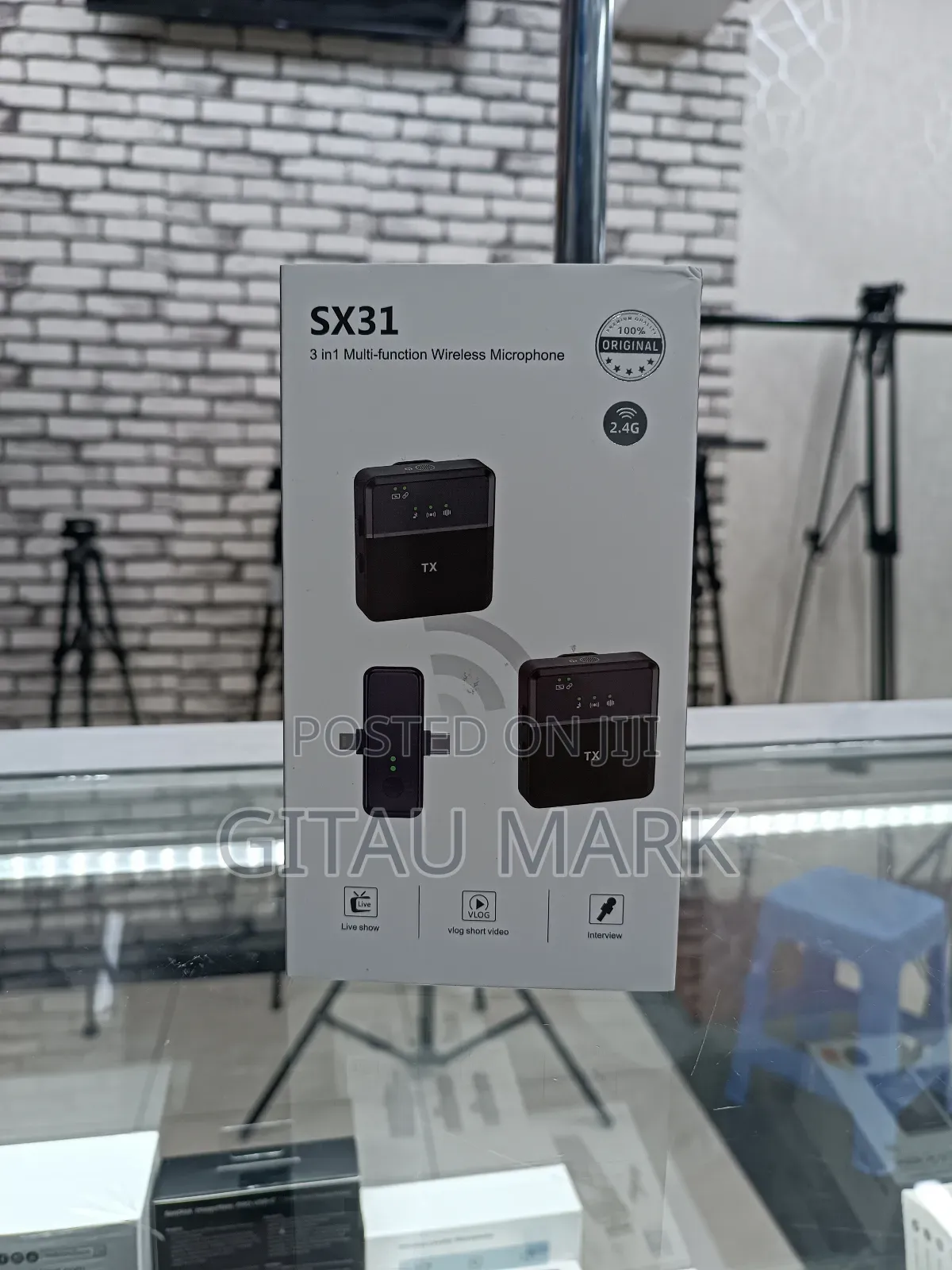 Sx31 Dual Wireless Mics