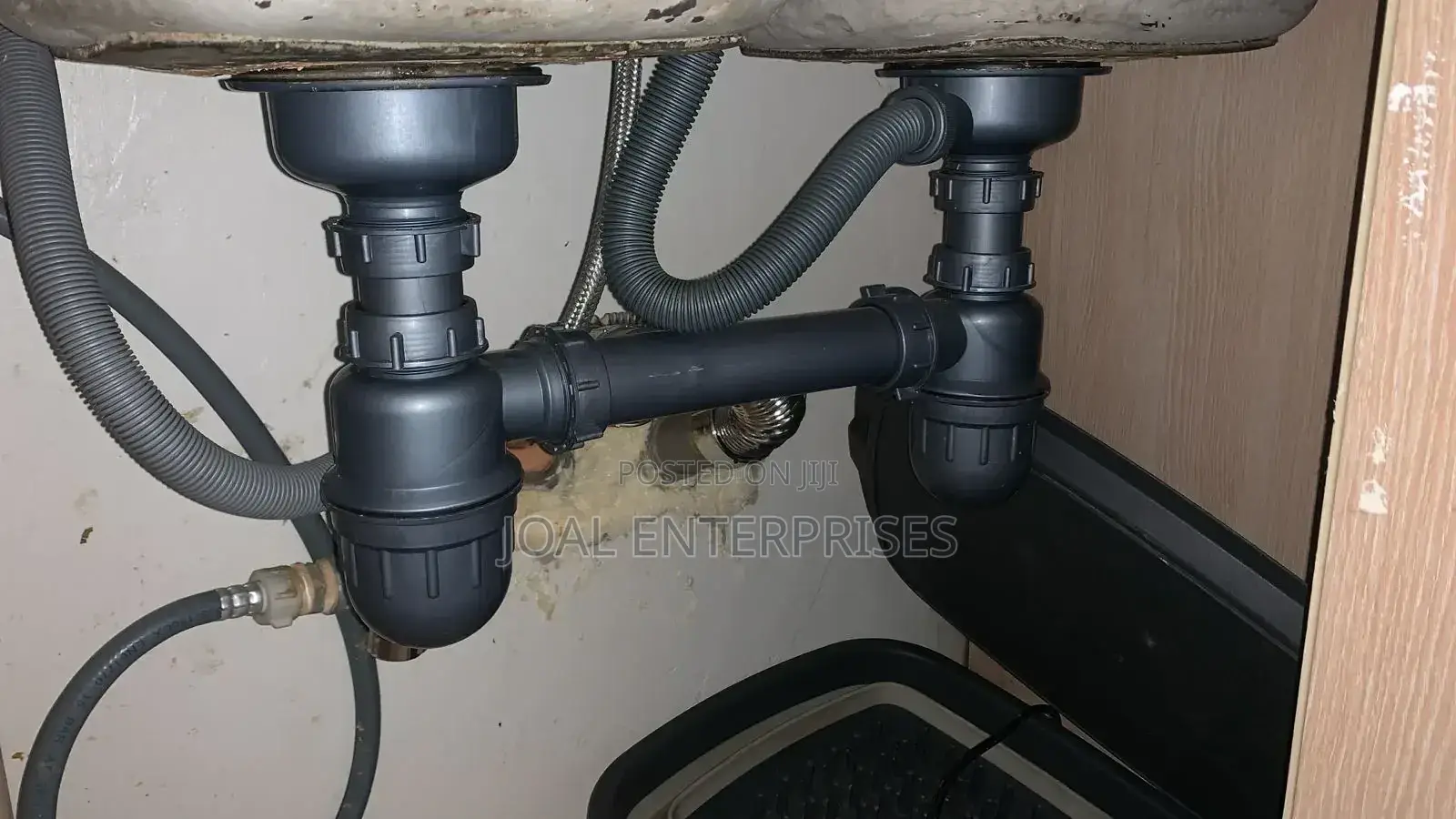 Kitchen Double Sink Fitting