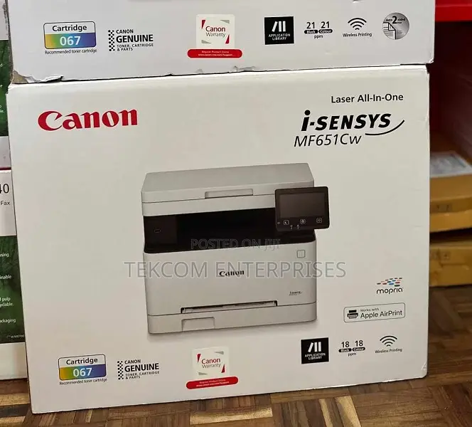 Canon Mf651cw Color Laser Printer(Mf651cw)