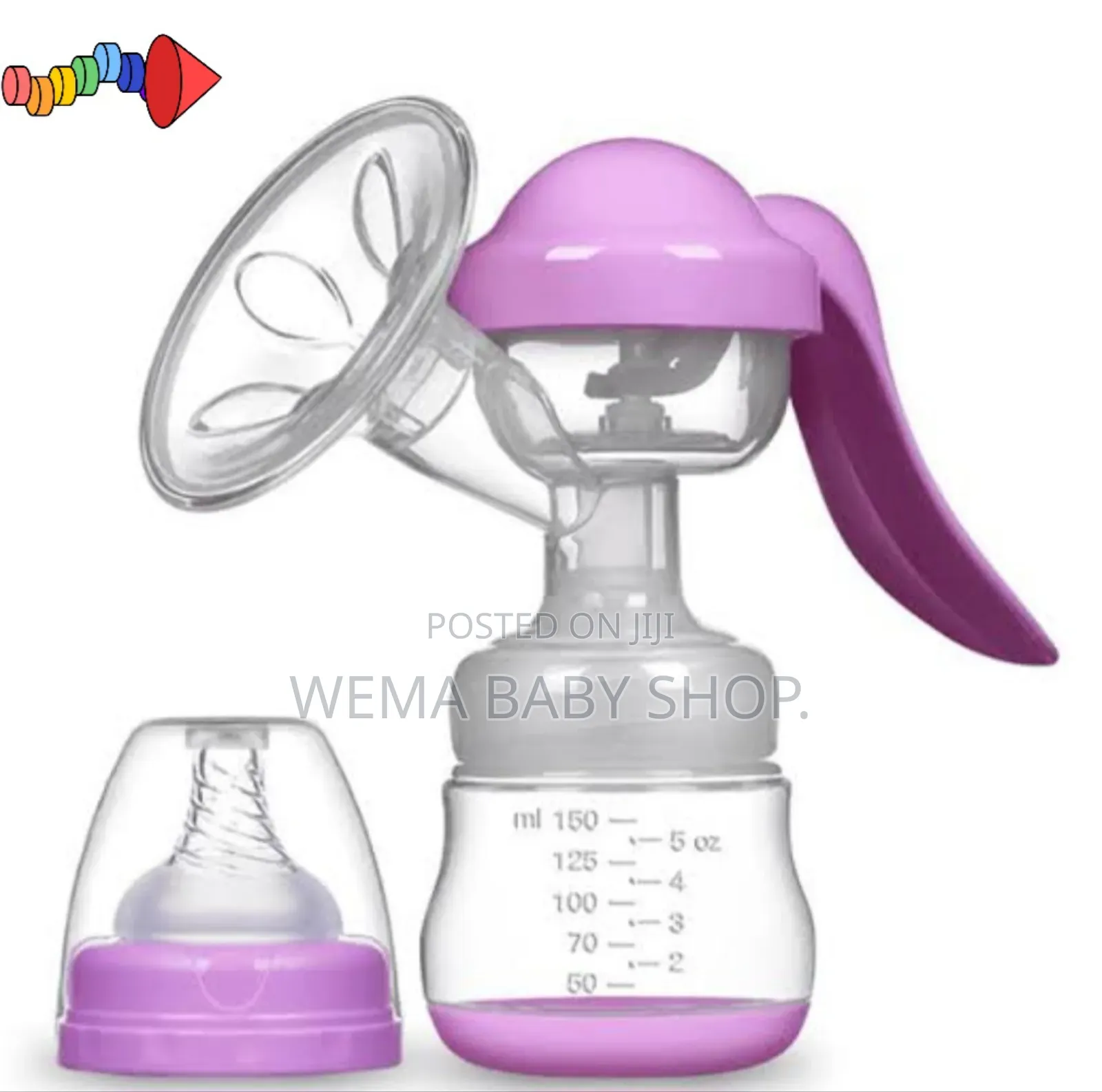 Easy to Use Manual Breast Pump