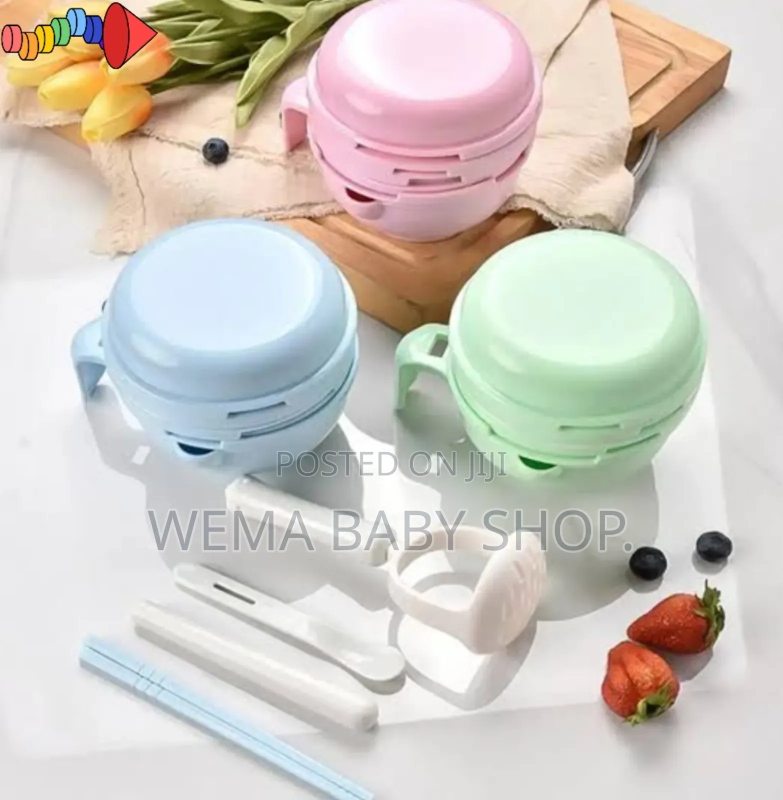Baby Weaning Grinding Bowl/Mashing Set