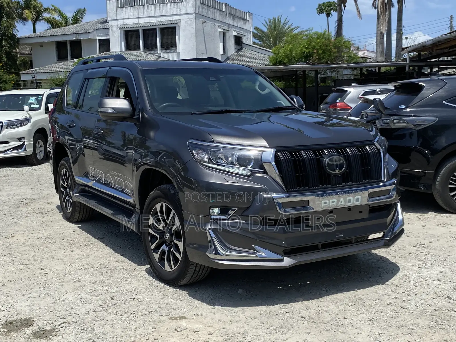 Toyota Land Cruiser Prado 2021 Gray