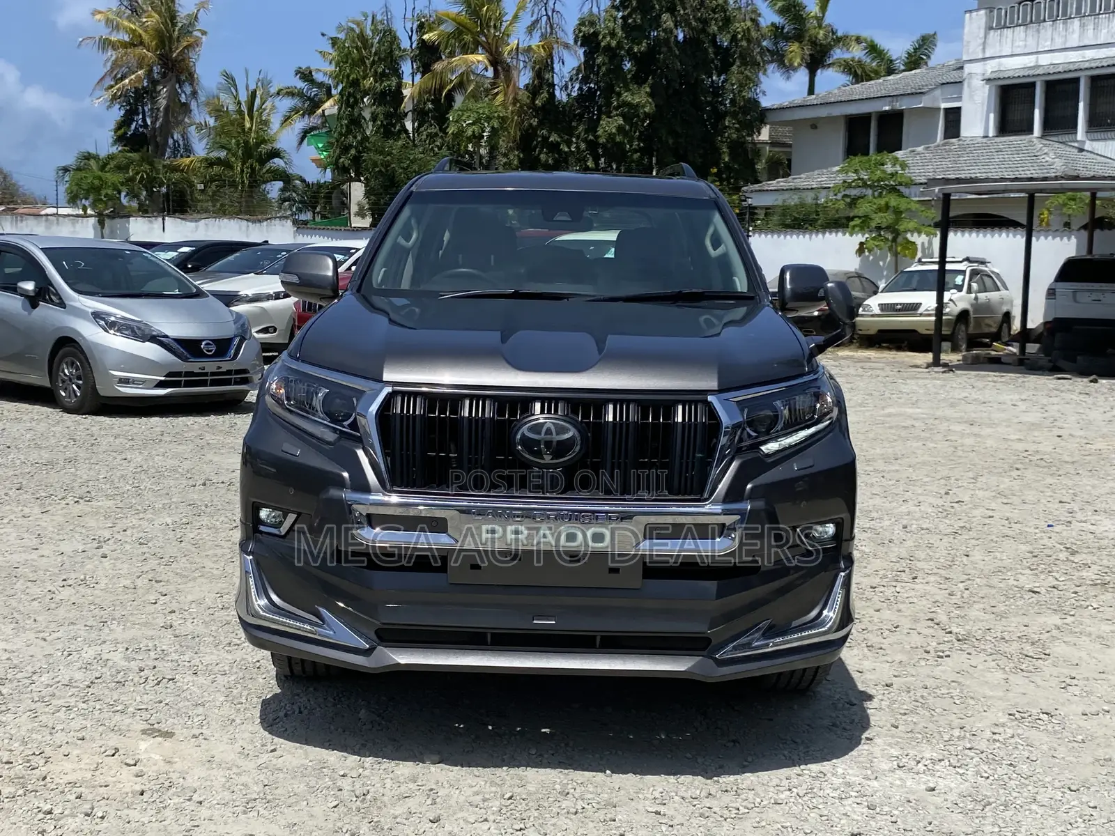 Toyota Land Cruiser Prado 2021 Gray