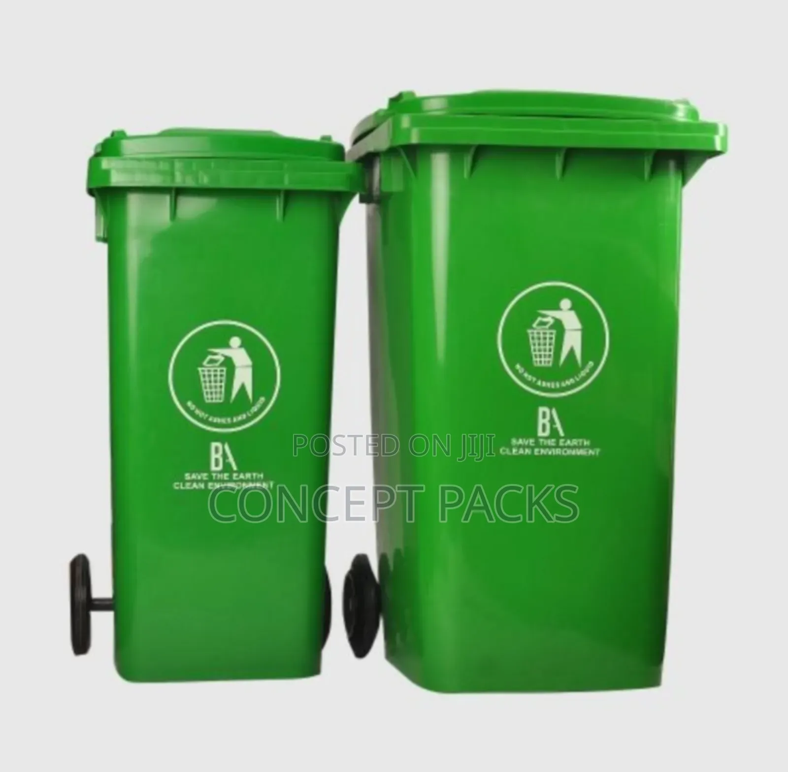 240L Wheeled Waste Bin.
