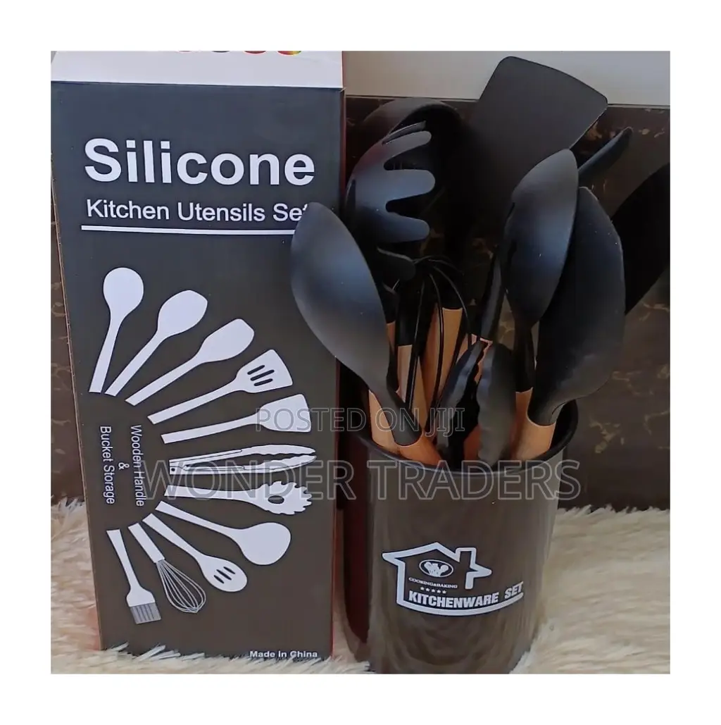 Silicone Spoon Kitchen Utensils Set