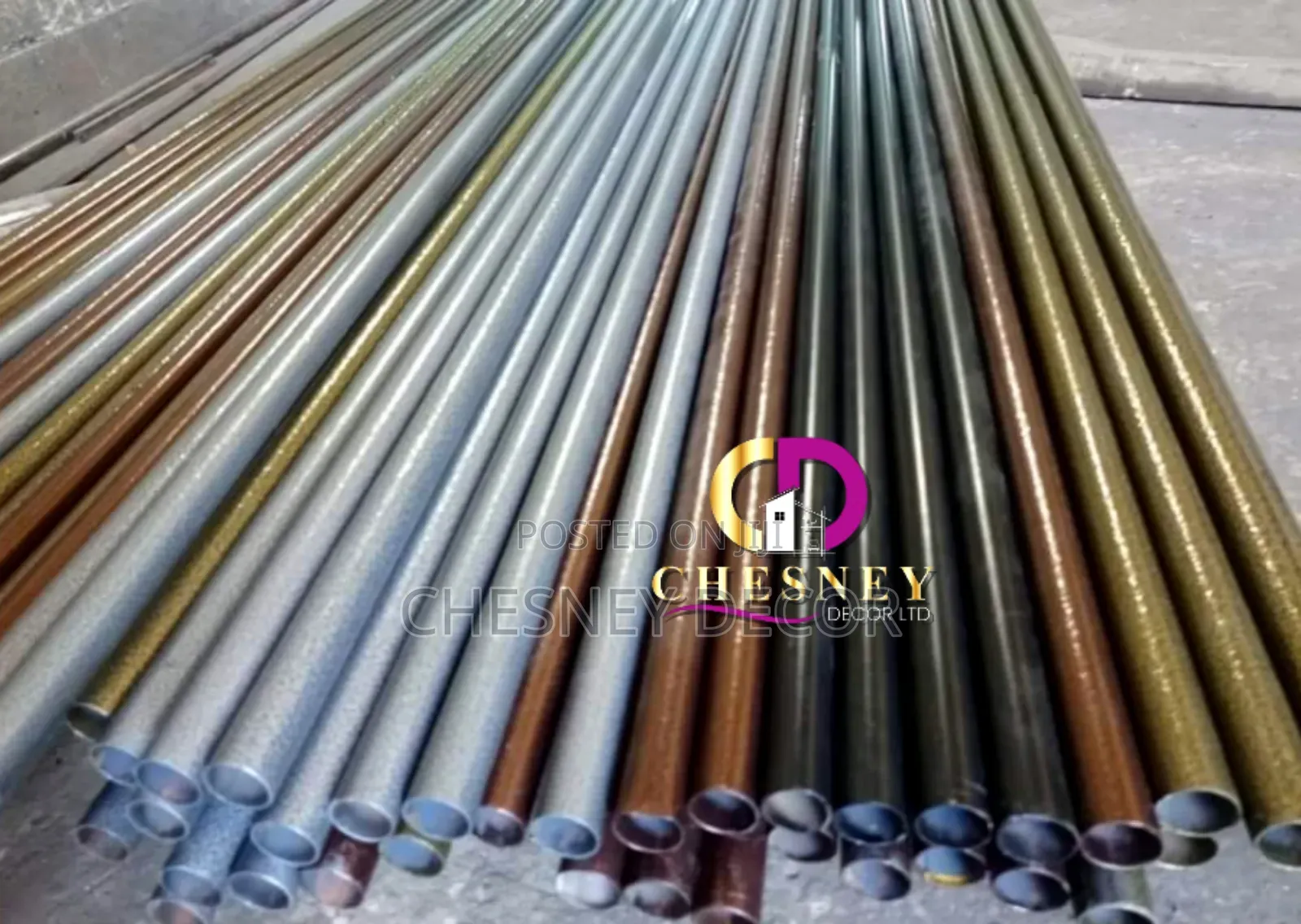 Heavy Gauge Juakali Curtain Rods
