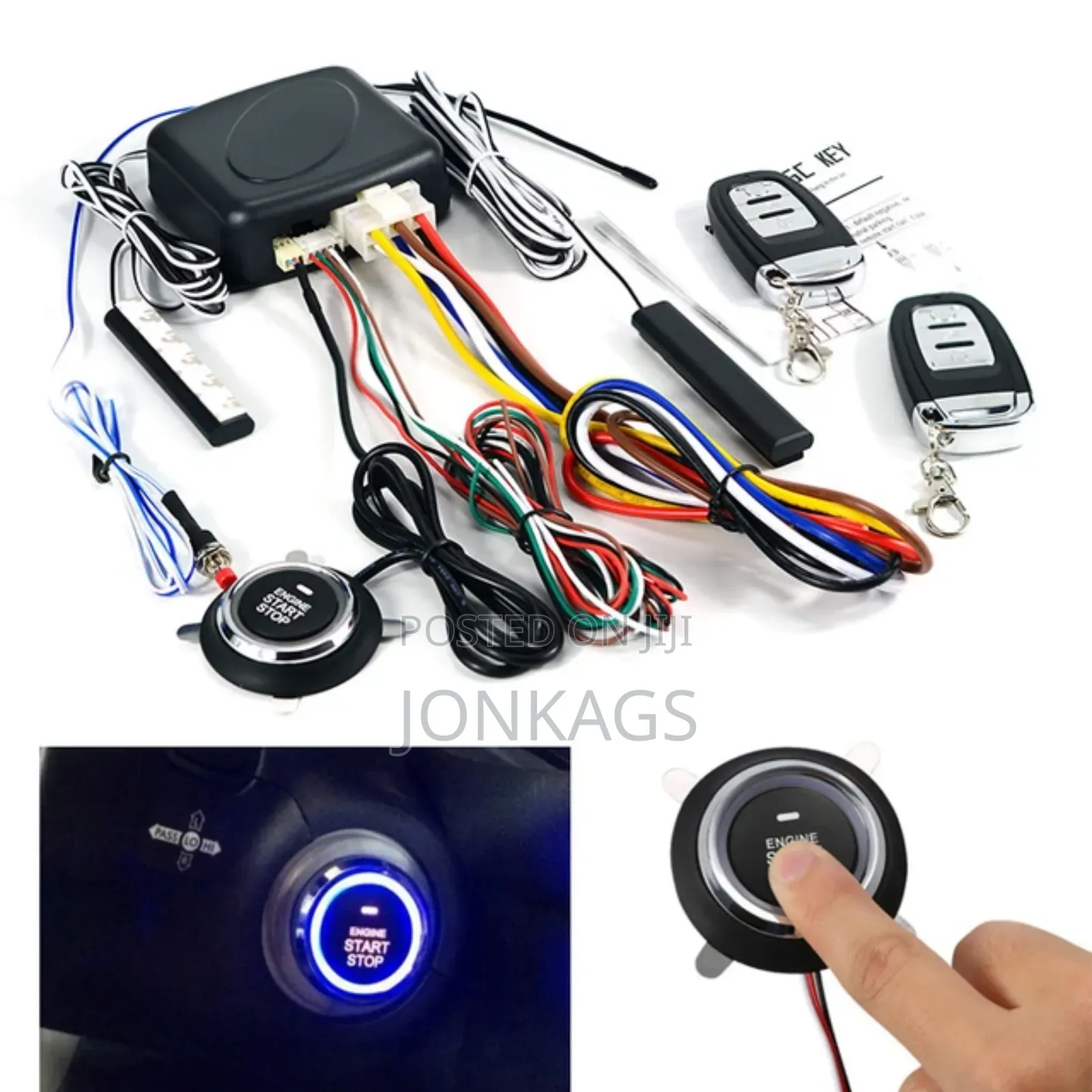 Push to Start Car Engine Sytem
