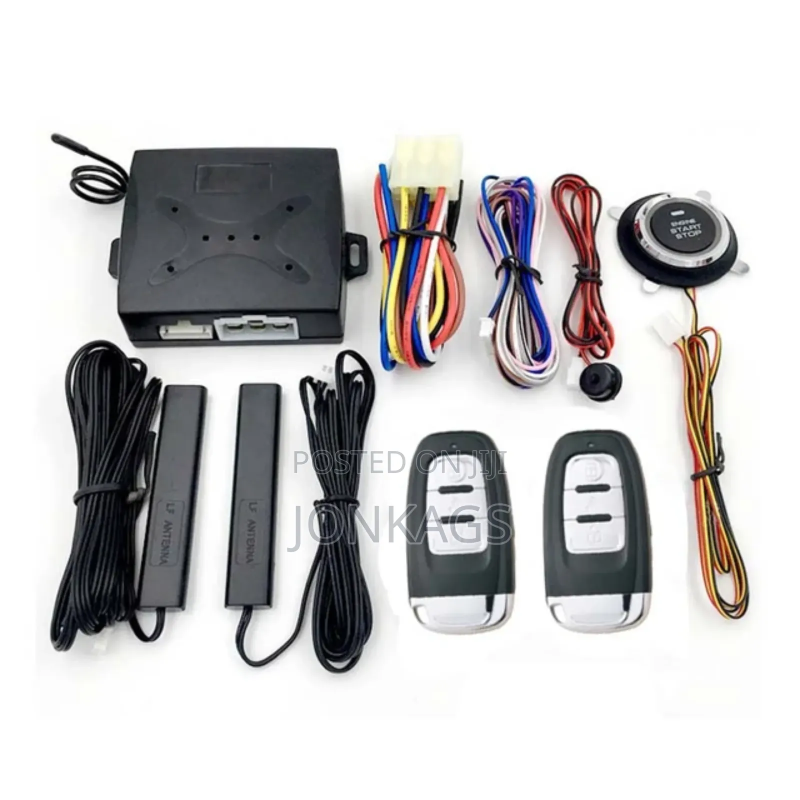 12V One Push to Start and Stop Engine