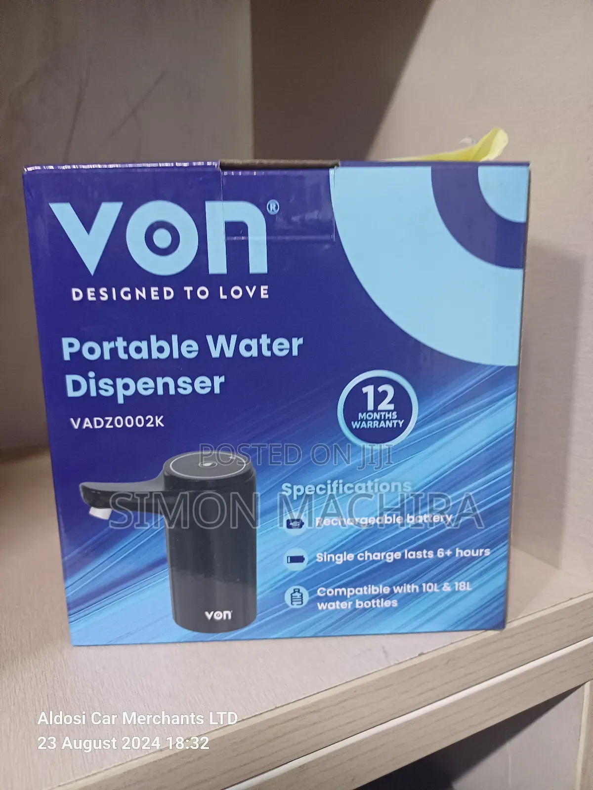 Electric Water Pump Von