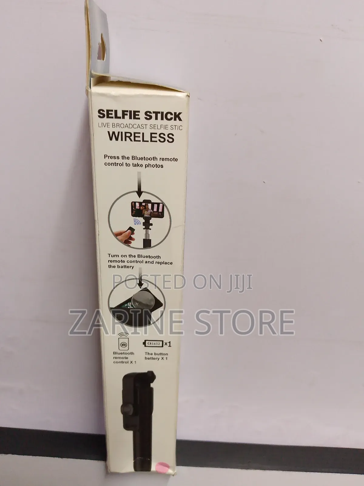 Stainless Steel Selfie Stick Wireless 360 Revolve