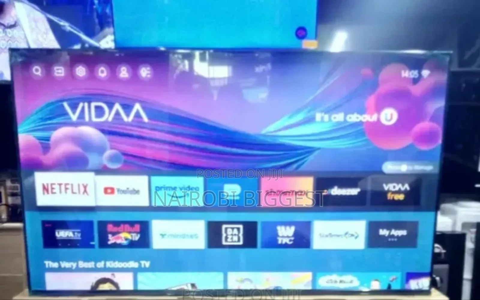 Gld 55" Vidaa Frameless Smart Television