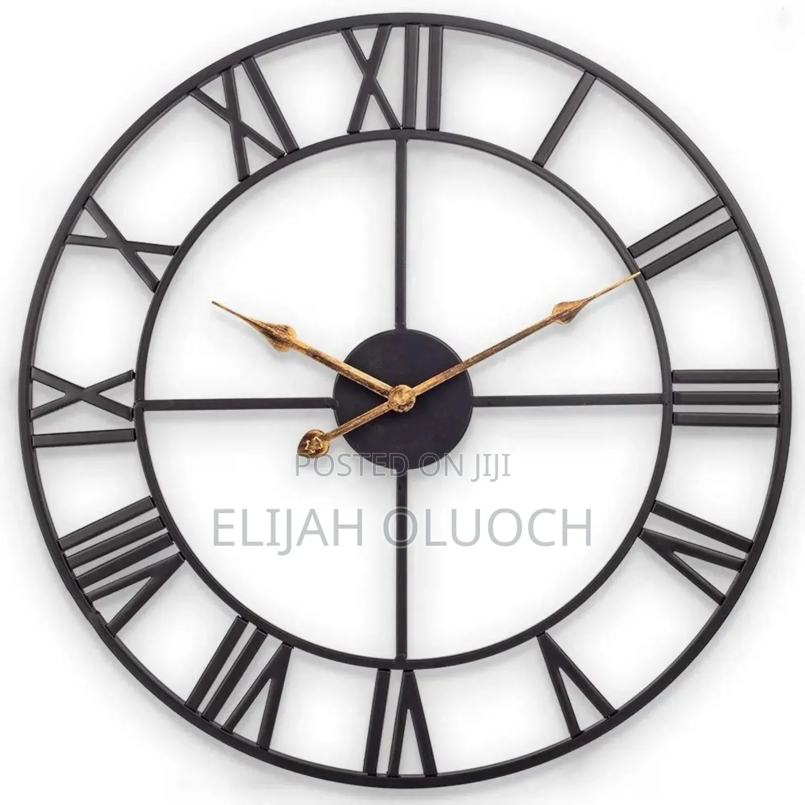 *60cm Antique Roman Numerals Wall Clock*