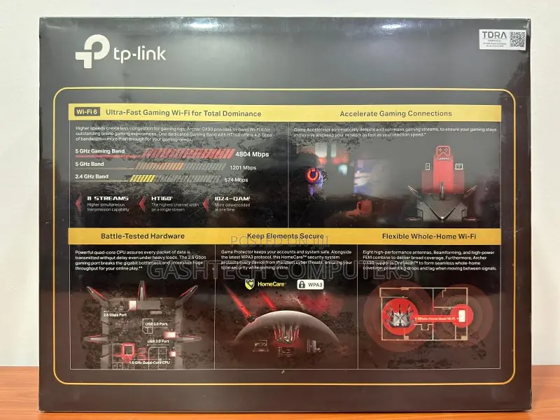 Tp-Link Ax6600 Wifi 6 *Tl-Archer Gx90 Ax6600