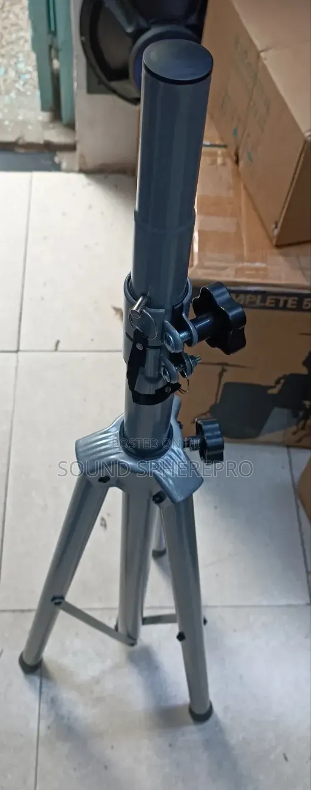 Grey Heavy Speaker Stand