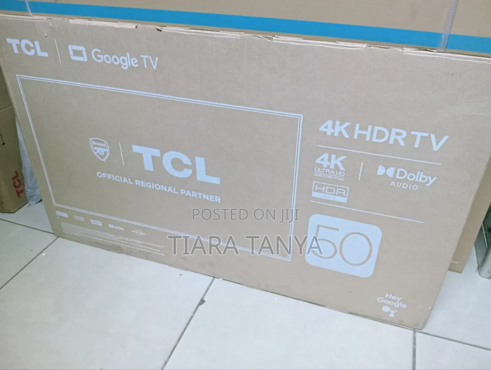 TCL 50" Smart Google Tv P635