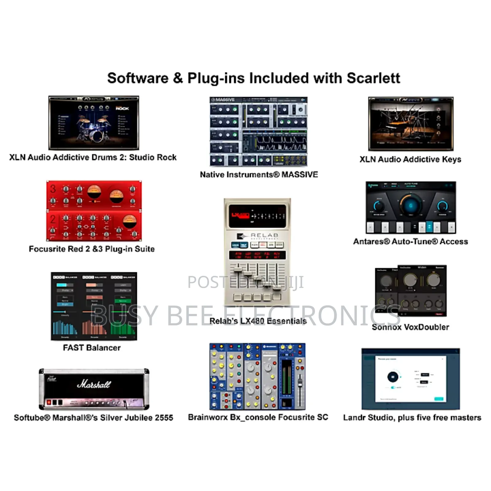 Scarlett Solo With Yamaha Hs Studio Monitor Pair Bundle