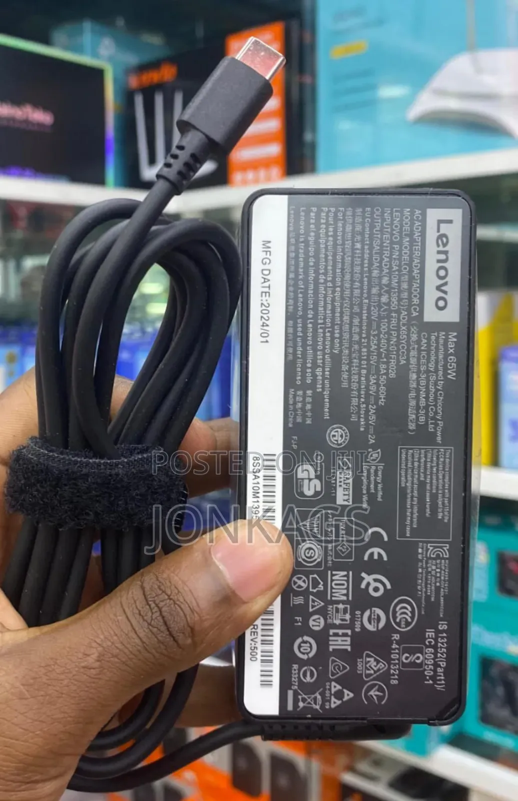 Lenovo Type C Power Adapter
