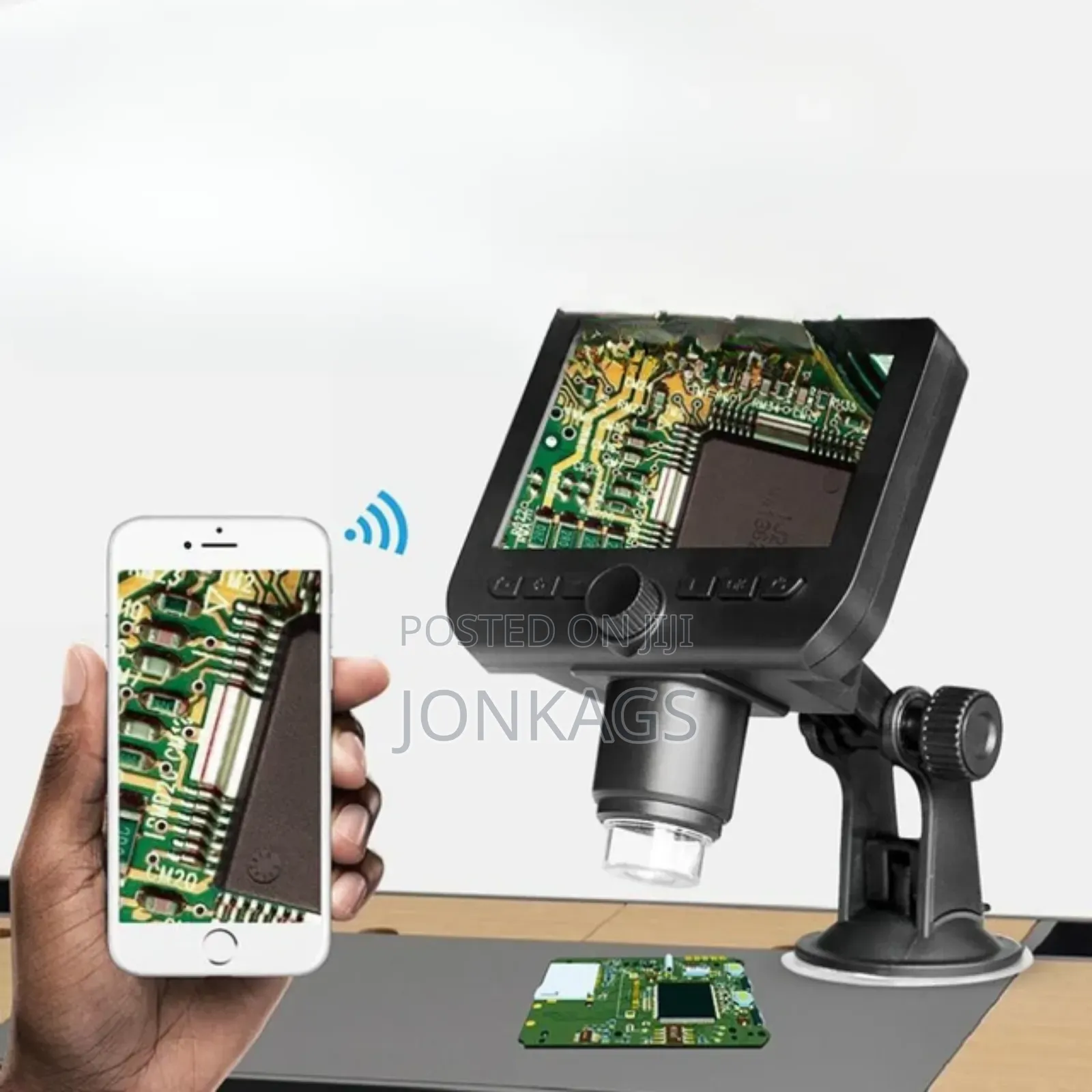 1000 Times Magnifying Digital Microscope With 4.3' Screen