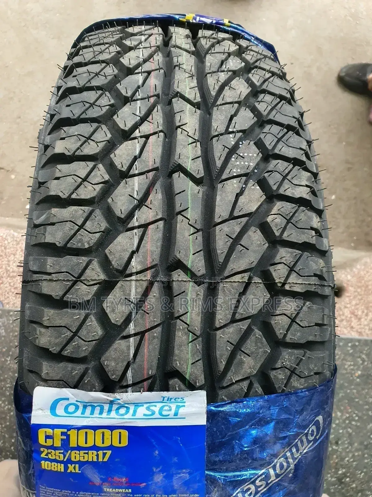 235 /65 R17 Comforser TYRES (Highway)