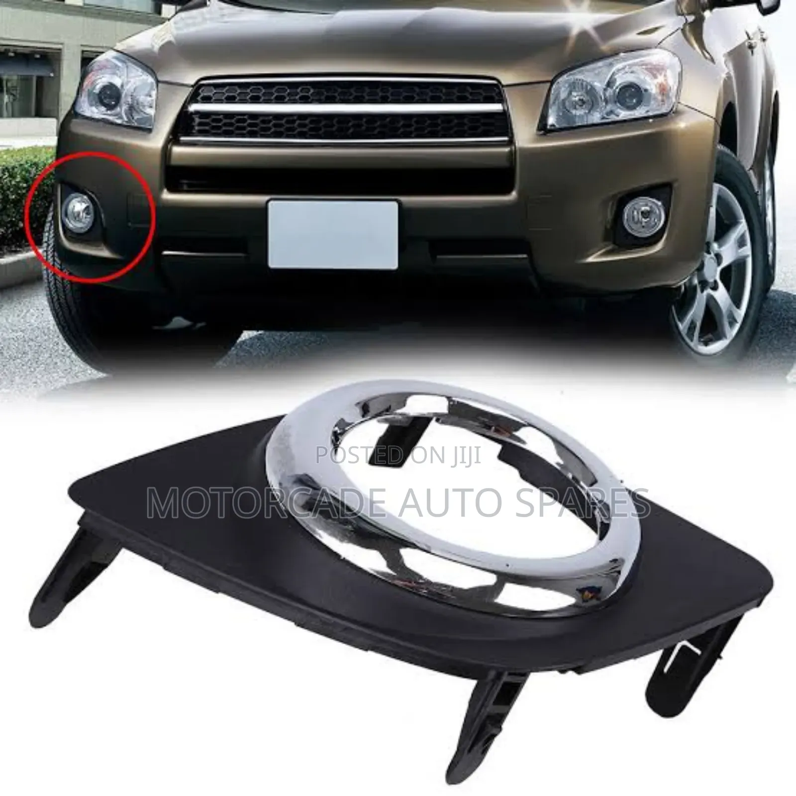 Toyota Rav4 2010-2012 Fog Light Cover