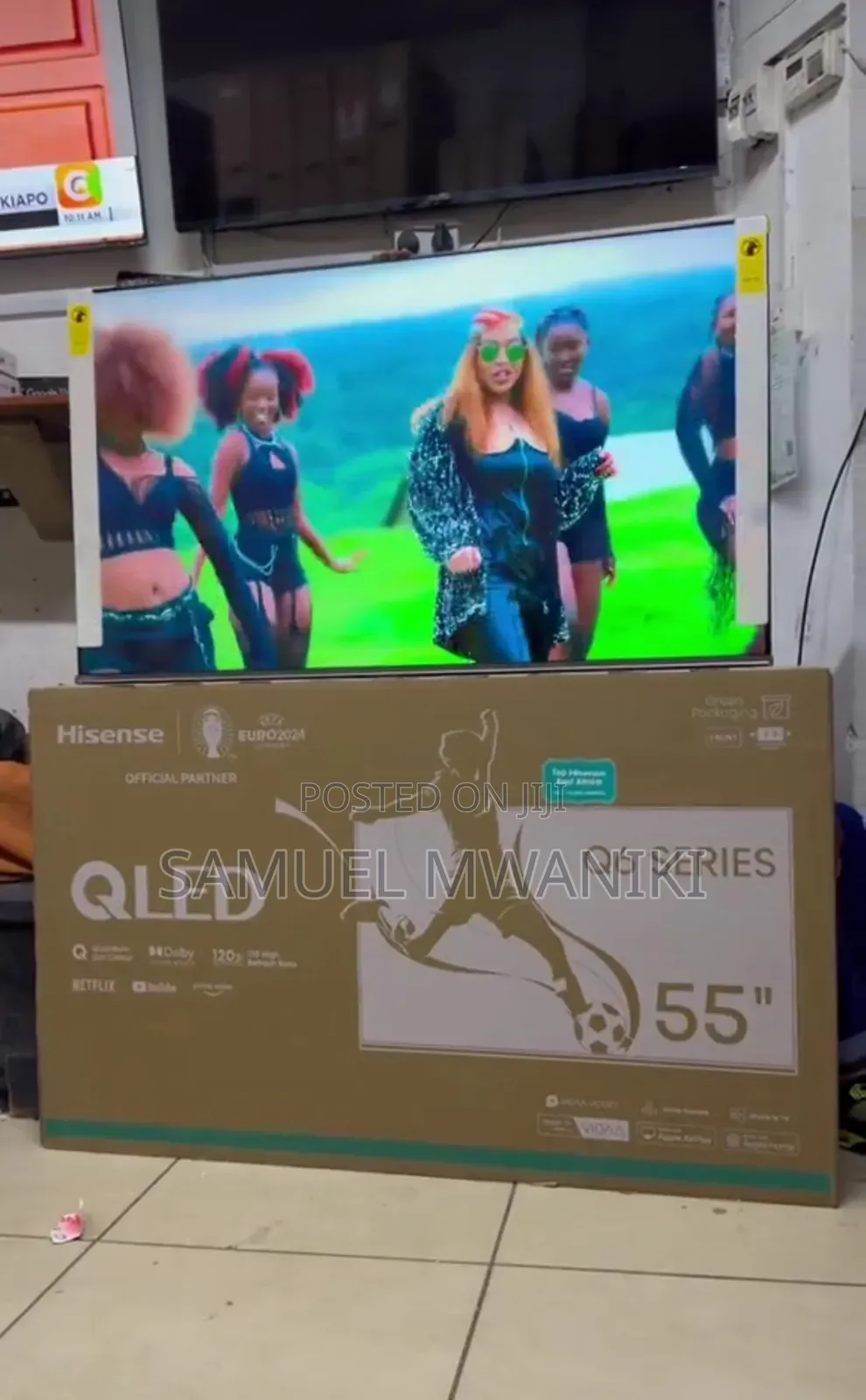 Hisense 55" Uhd Qled Tv Q6 Series Smart Tv