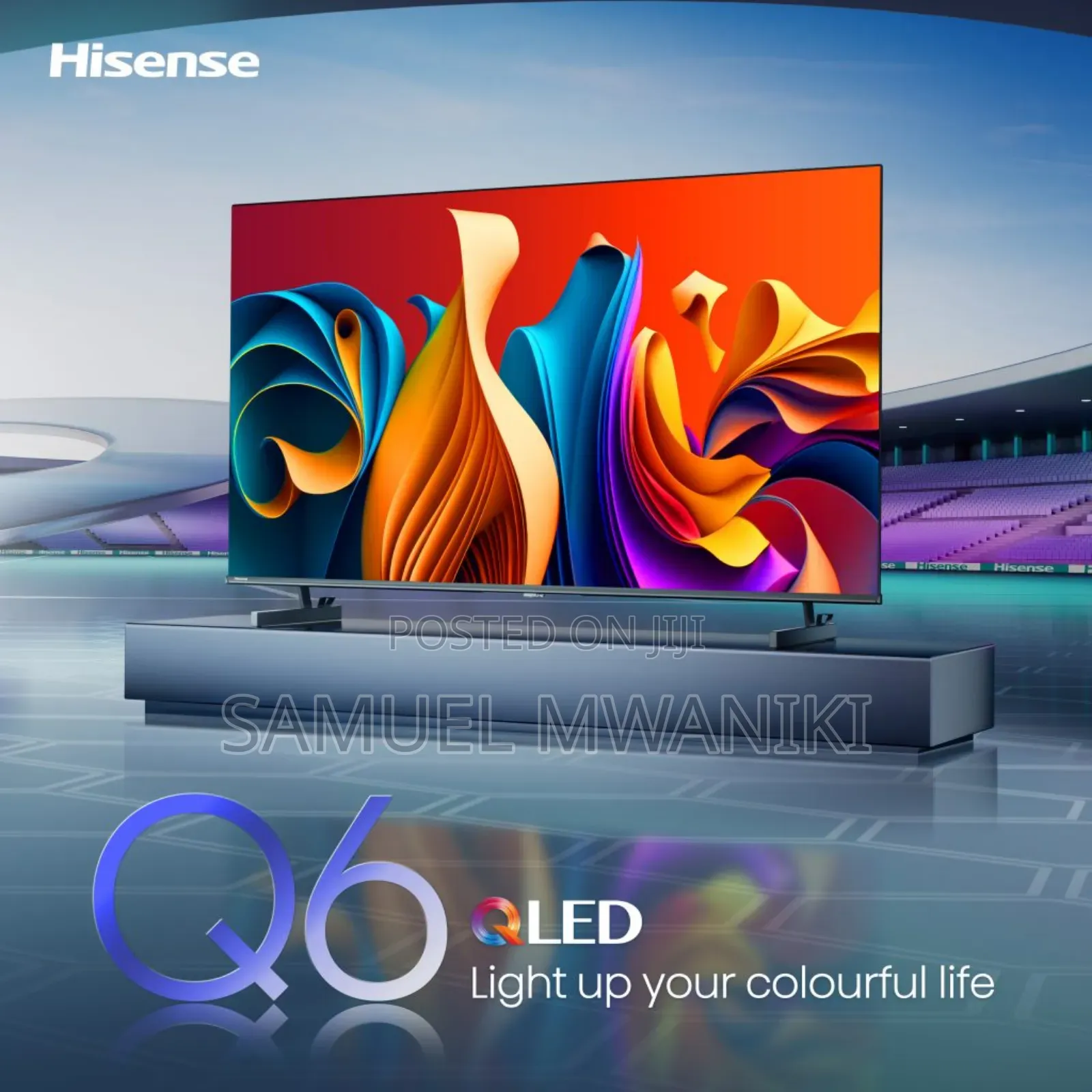 Hisense 55" Uhd Qled Tv Q6 Series Smart Tv