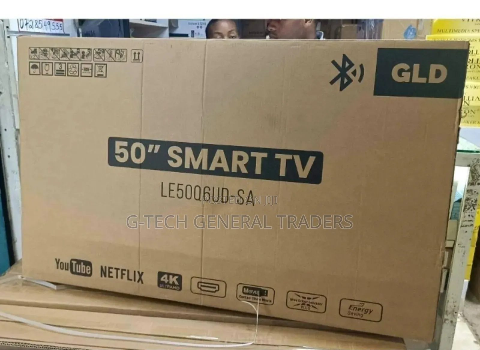 Tvs!Gld 50inch Smart Android Netflix ,Youtube ,Free Channels