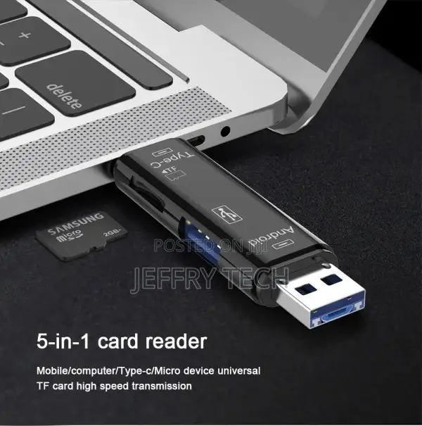 5 in 1 OTG Card Reader Type C Micro USB Flash Drive High-S