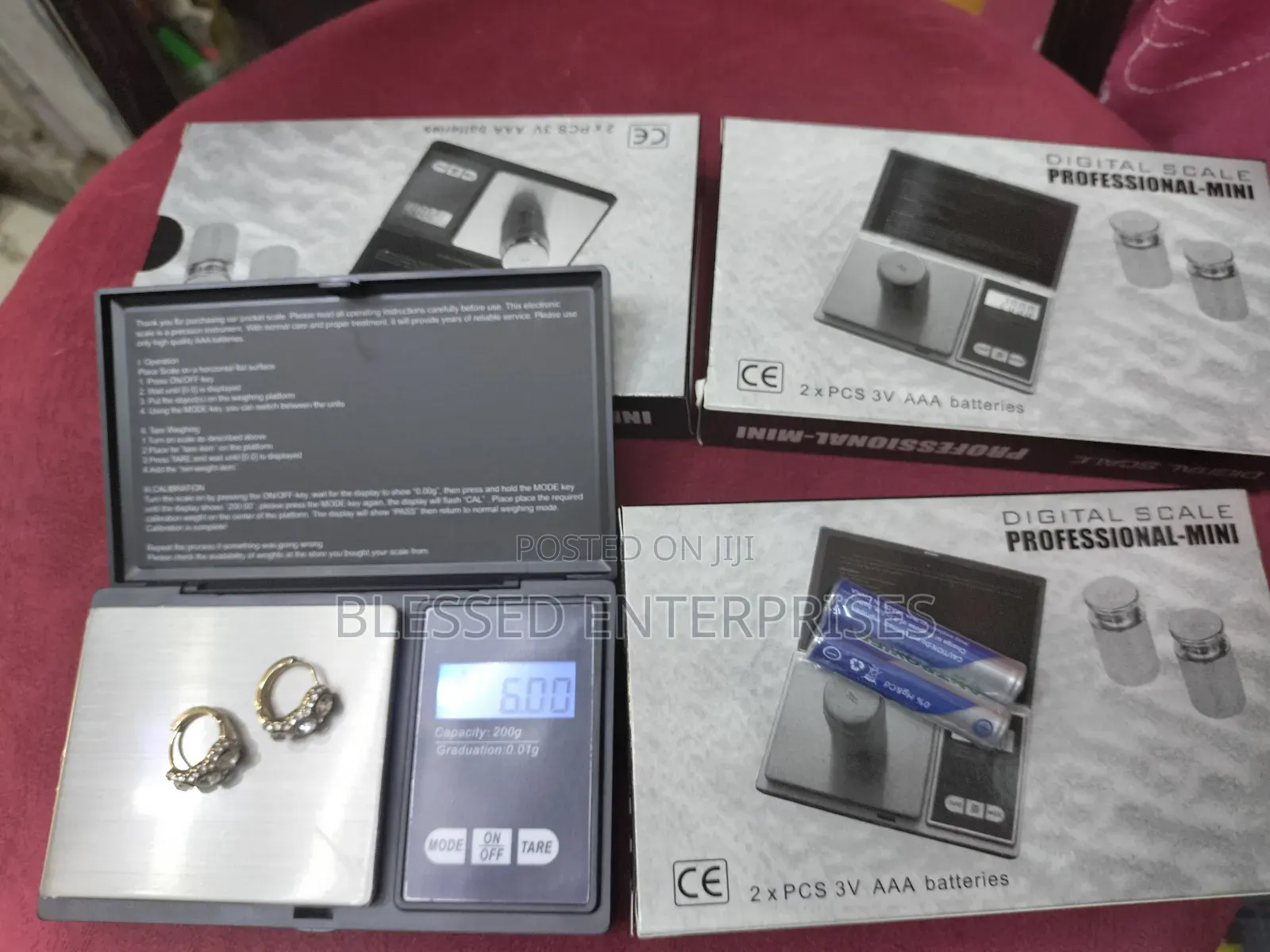 New Grams Scale/ Jewellery Professional Grams Scale