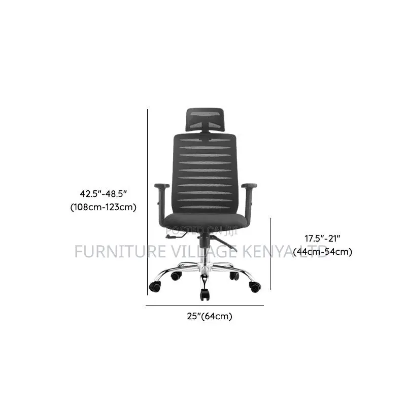 Executive Office Chair (High-Back Office Seat)
