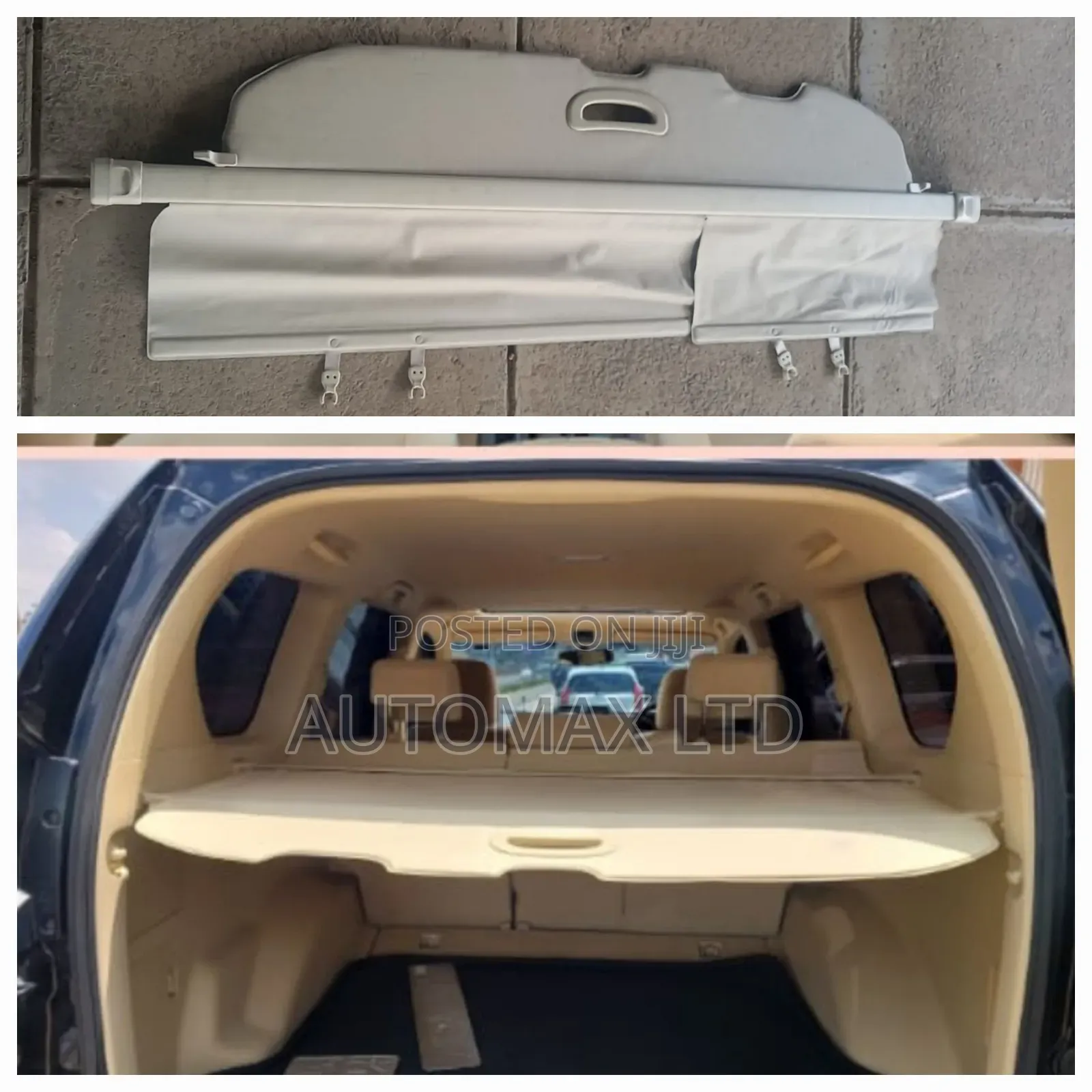Clean Beige Boot Cover, for Toyota Land Cruiser Prado Fj150