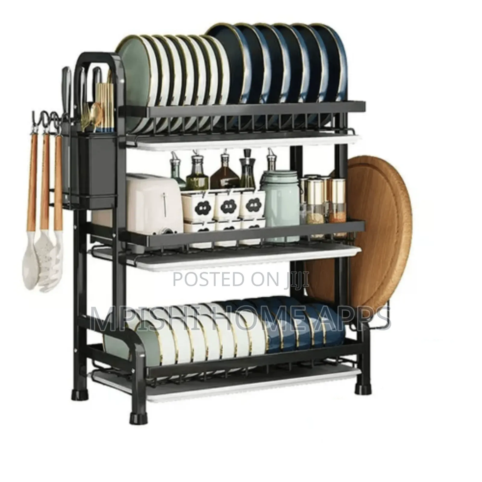 3 Layer Heavy Duty Dish Rack