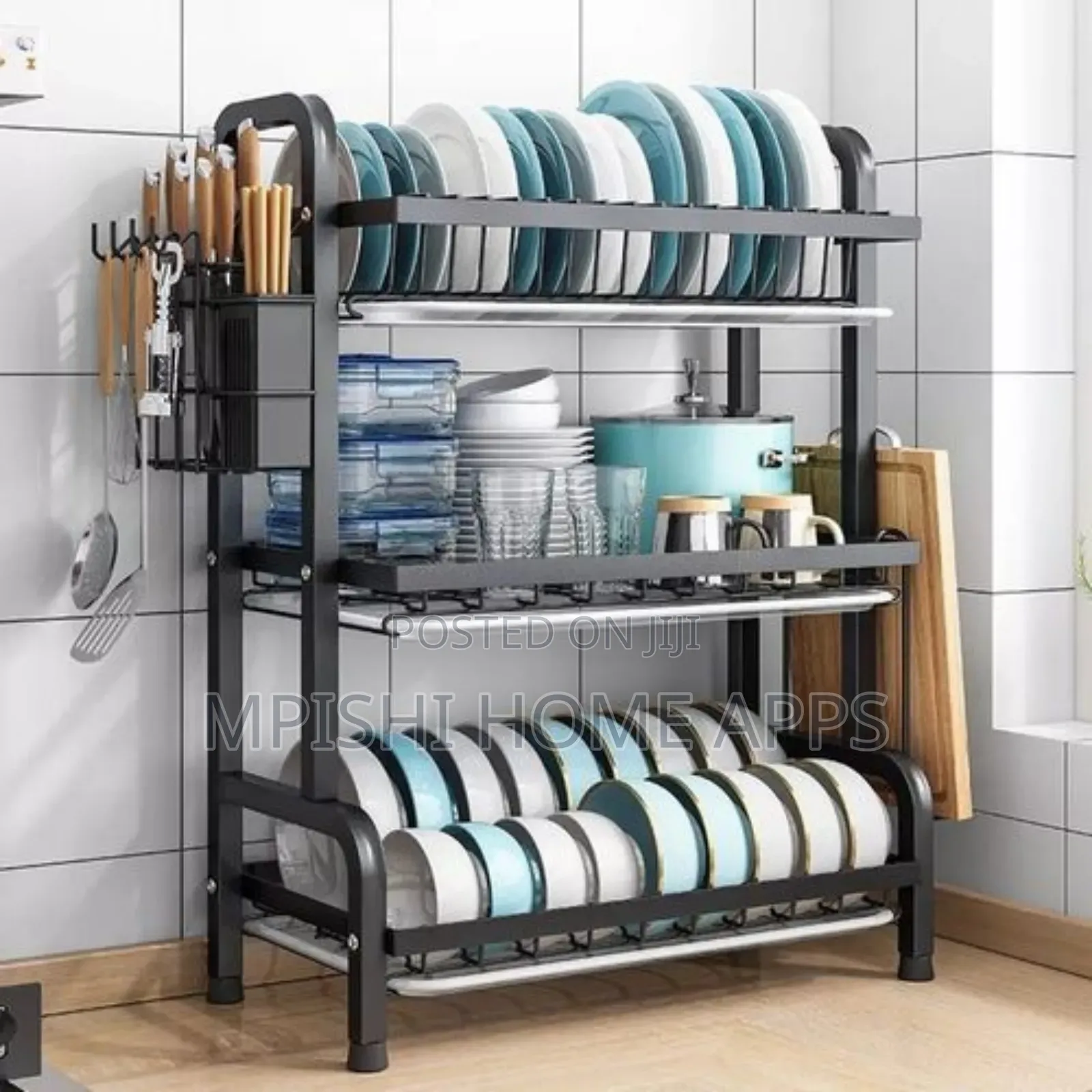 3 Layer Heavy Duty Dish Rack