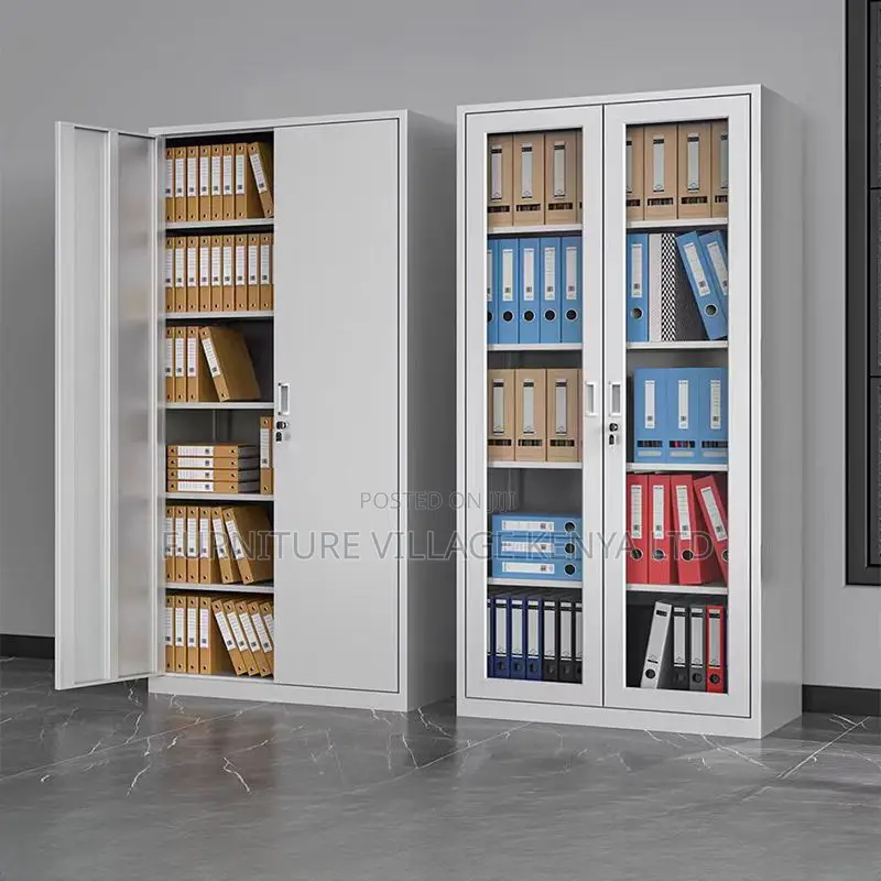 2 Door Metallic Office Storage Cabinet