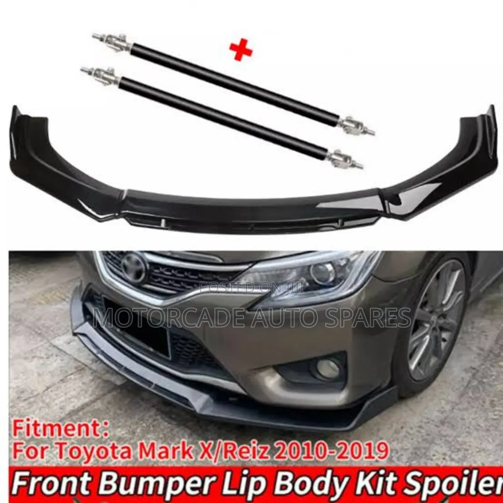 Toyota Mark X 2010-2015 Front Bumper Lip Kit Skirting