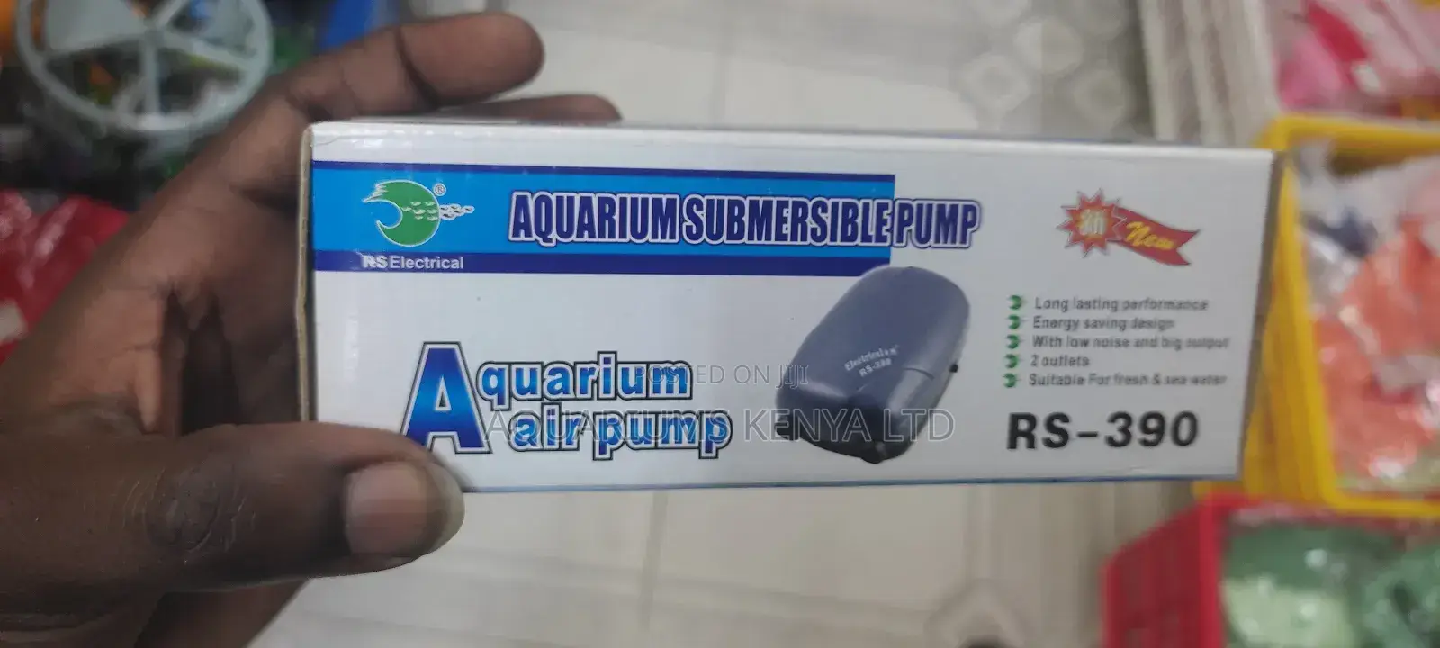 Double (2) Nozzle Air Pump RS