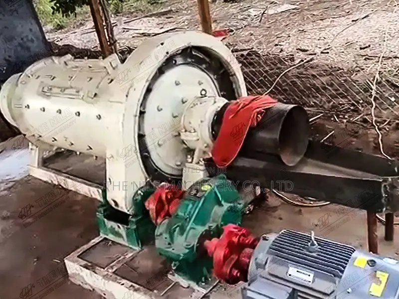 Full Set Small Gold Gravity Separation Plant 1-10t/H