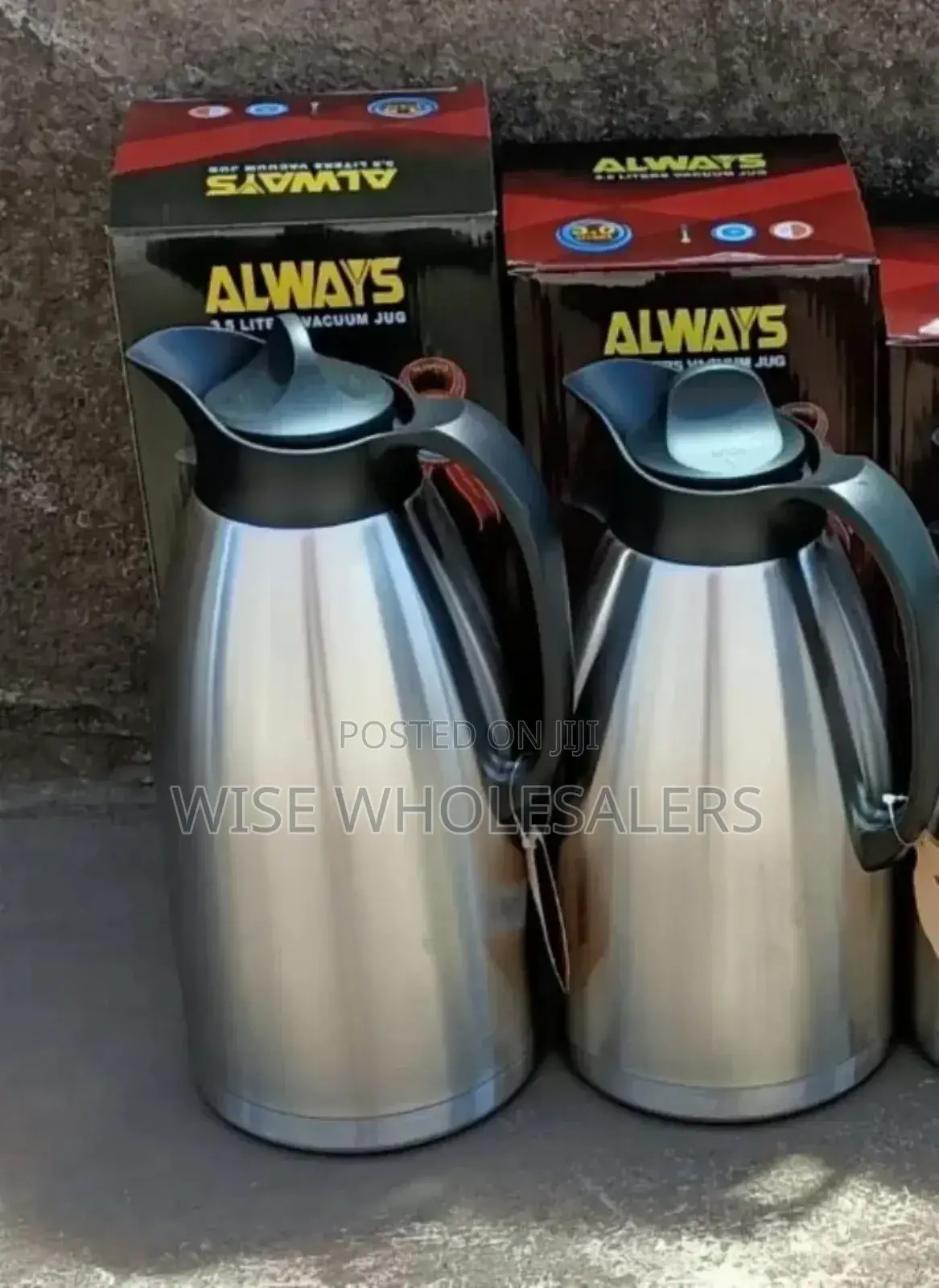 Always Stainless Steel Unbreakable Flask 3.5l Available