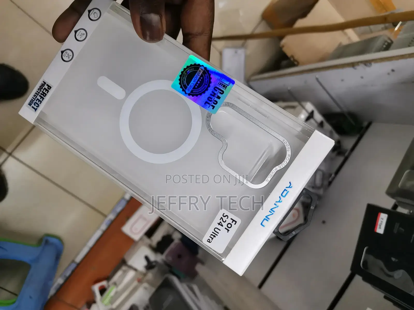 Galaxy S24 Ultra Clear Casefull Body Rugged Shockproof