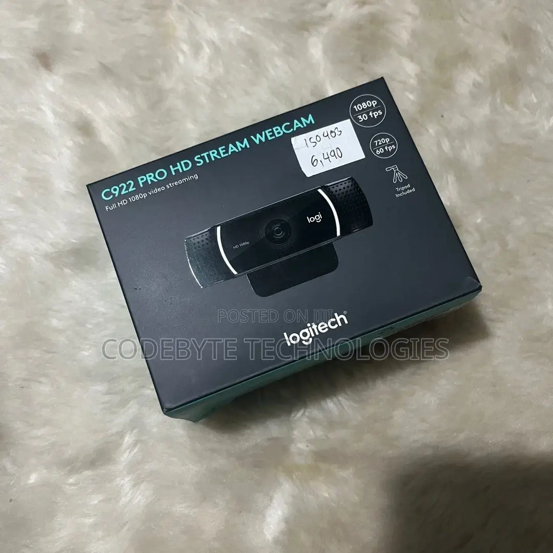 Logitech C922 HD Pro Webcam - 960-001088