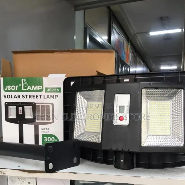 Solar Lamp With Solar Panel + Installation Base 200 Watts ##