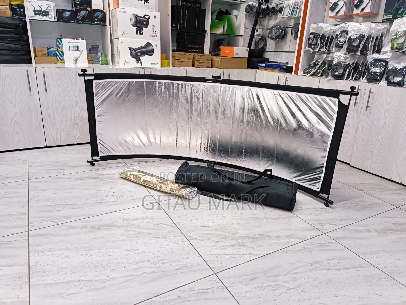4 in 1 Curved Reflector 60cm by 180cm U Shaped Reflector