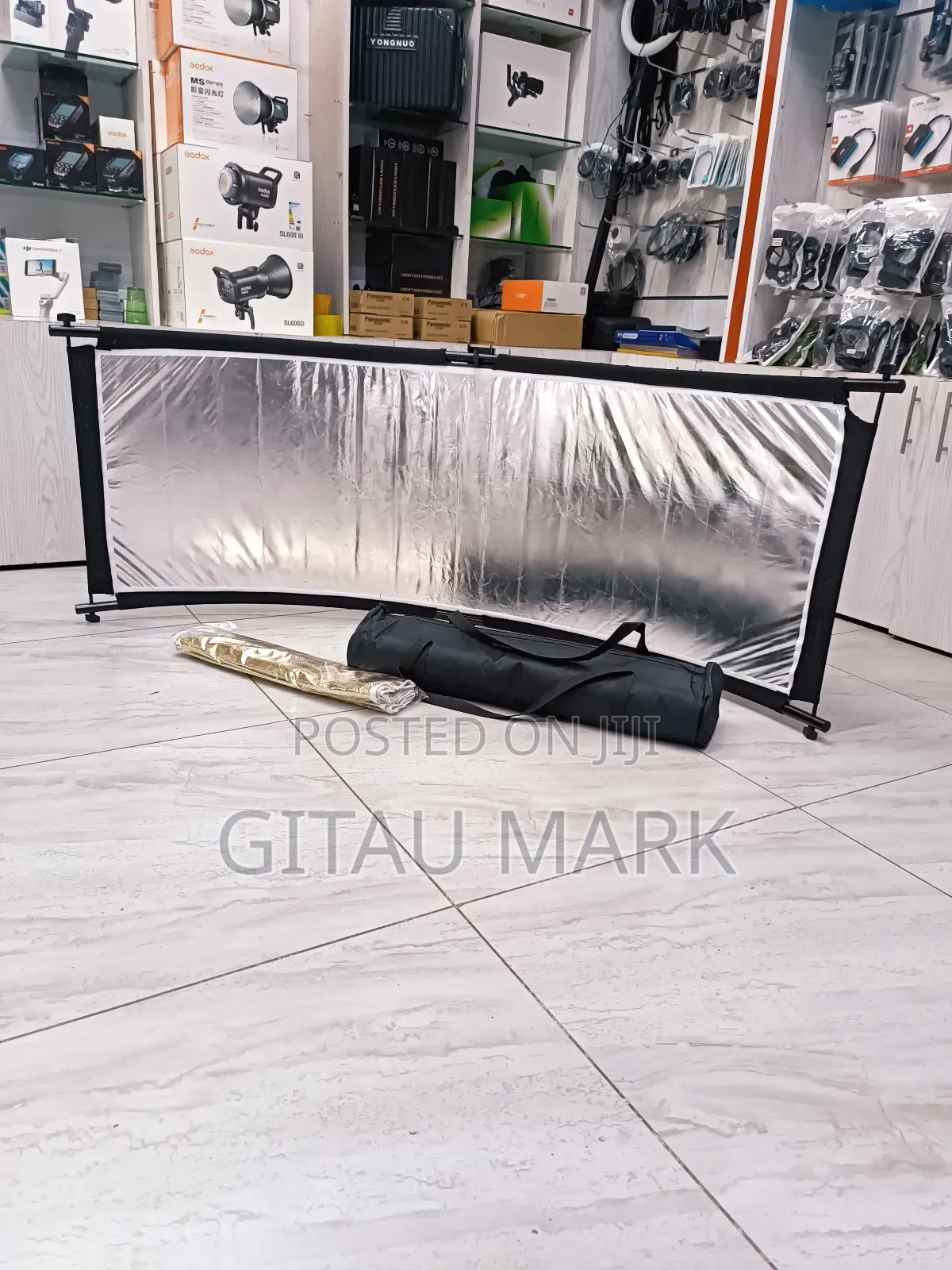 4 in 1 Curved Reflector 60cm by 180cm U Shaped Reflector