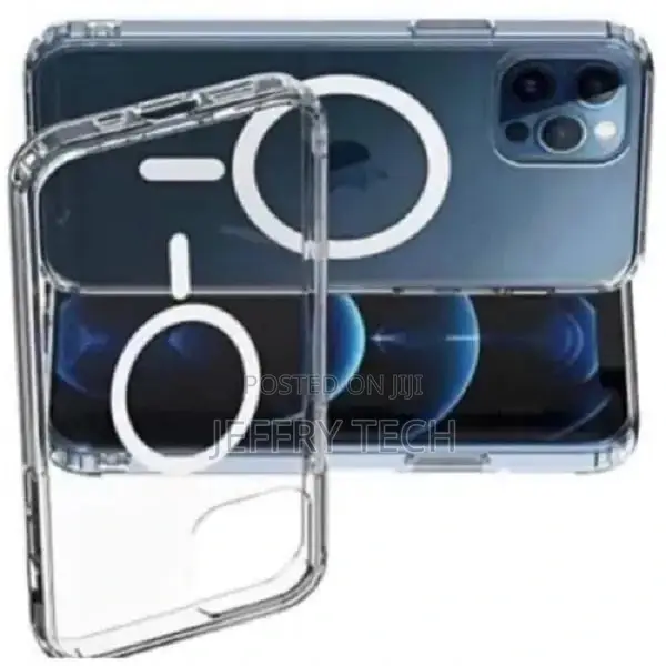 Smart Clear Case for iPhone 13 Pro Transparent Magsafe Case
