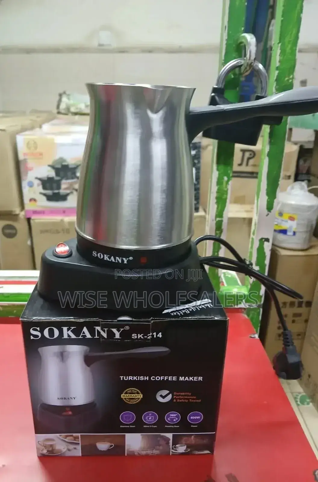 Sokany SK-214 Turkish Coffee Maker° • °°