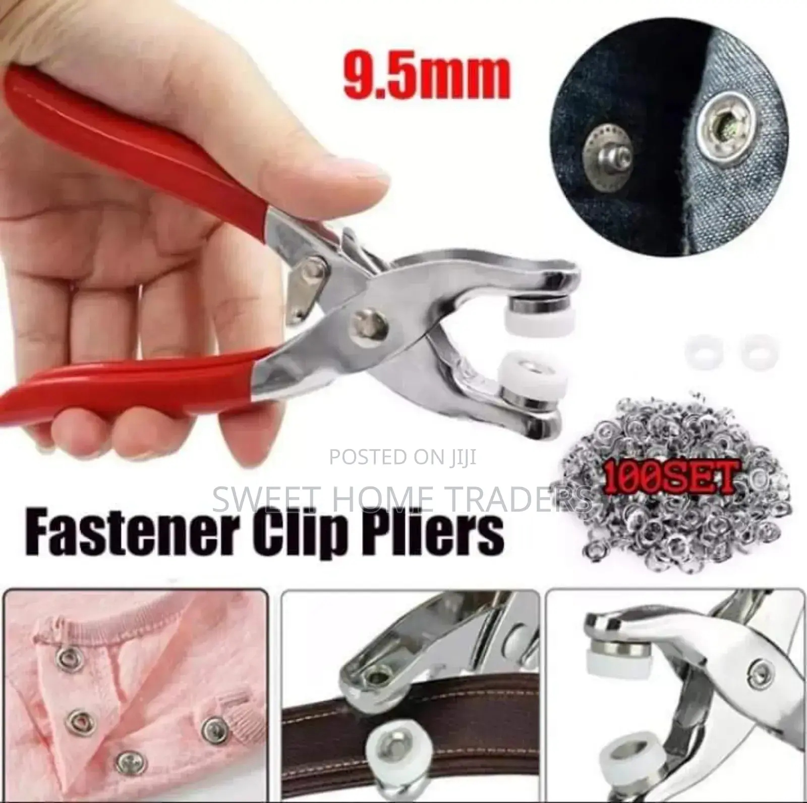 Metallic Snup Button Pliers